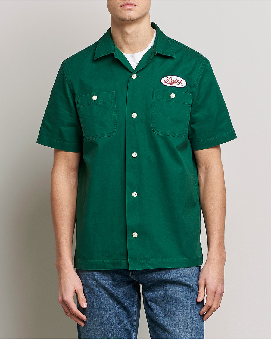 Uomini | Camicie | Polo Ralph Lauren | Cotton Chino Short Sleeve Shirt New Forest