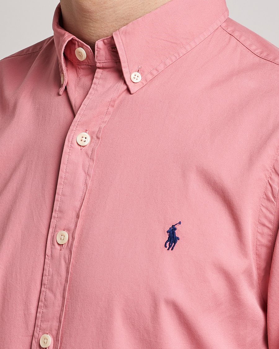 Uomini | Camicie | Polo Ralph Lauren | Slim Fit Brushed Twill Shirt Desert Rose