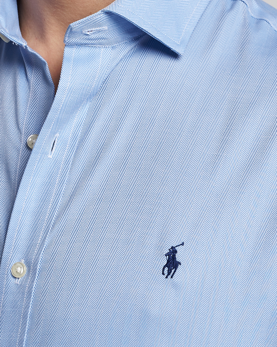 Uomini | Camicie | Polo Ralph Lauren | Slim Fit Dress Shirt Blue