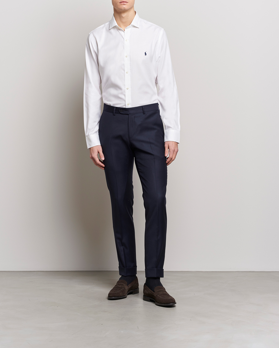 Uomini | Camicie | Polo Ralph Lauren | Slim Fit Dress Shirt White