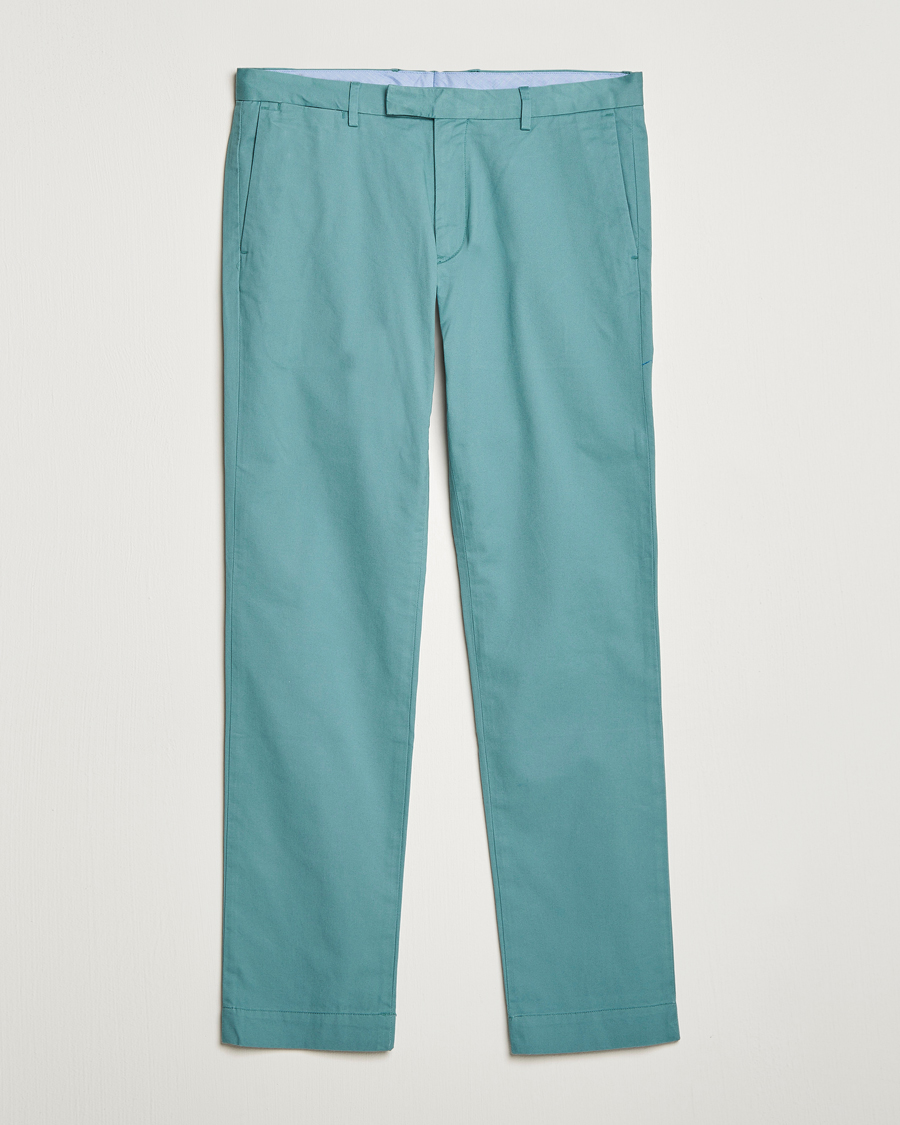 Uomini | Pantaloni | Polo Ralph Lauren | Slim Fit Stretch Chinos Greenscape
