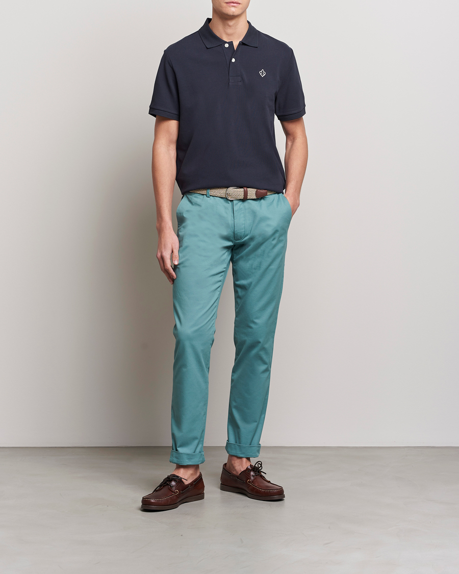 Uomini | Pantaloni | Polo Ralph Lauren | Slim Fit Stretch Chinos Greenscape
