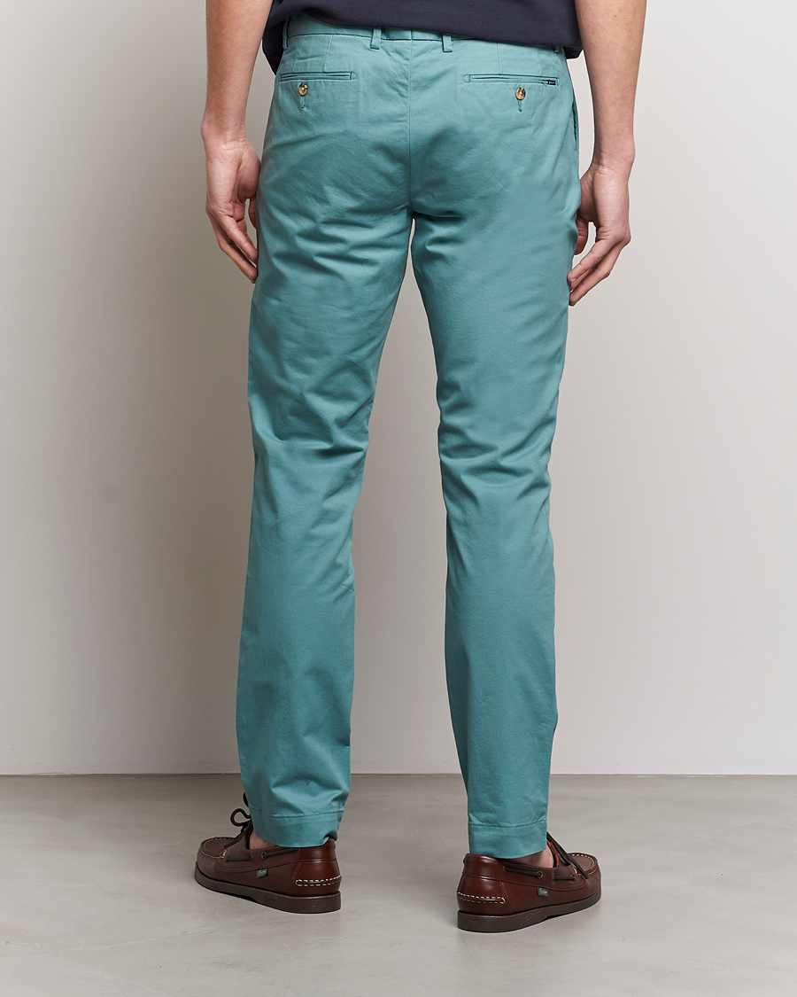 Uomini | Pantaloni | Polo Ralph Lauren | Slim Fit Stretch Chinos Greenscape