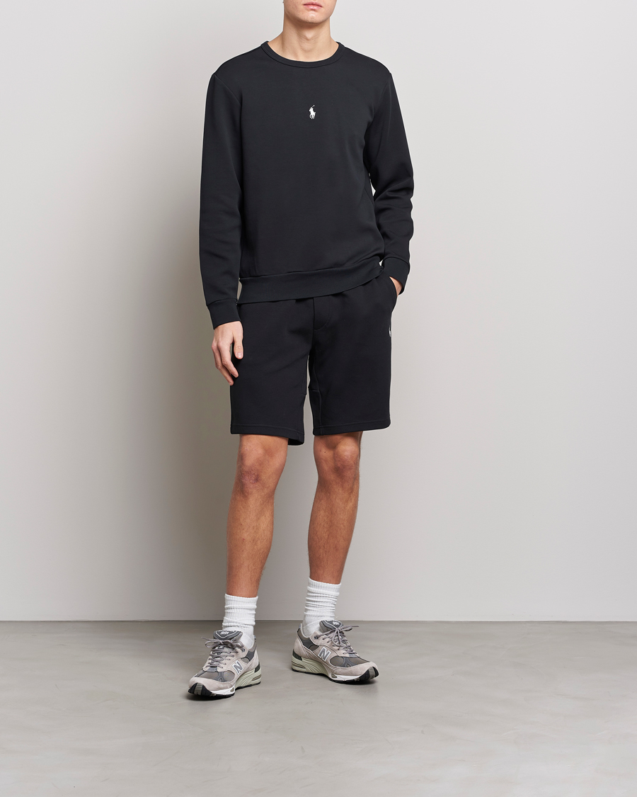 Uomini | Pantaloncini | Polo Ralph Lauren | Double Knit Sweatshorts Polo Black