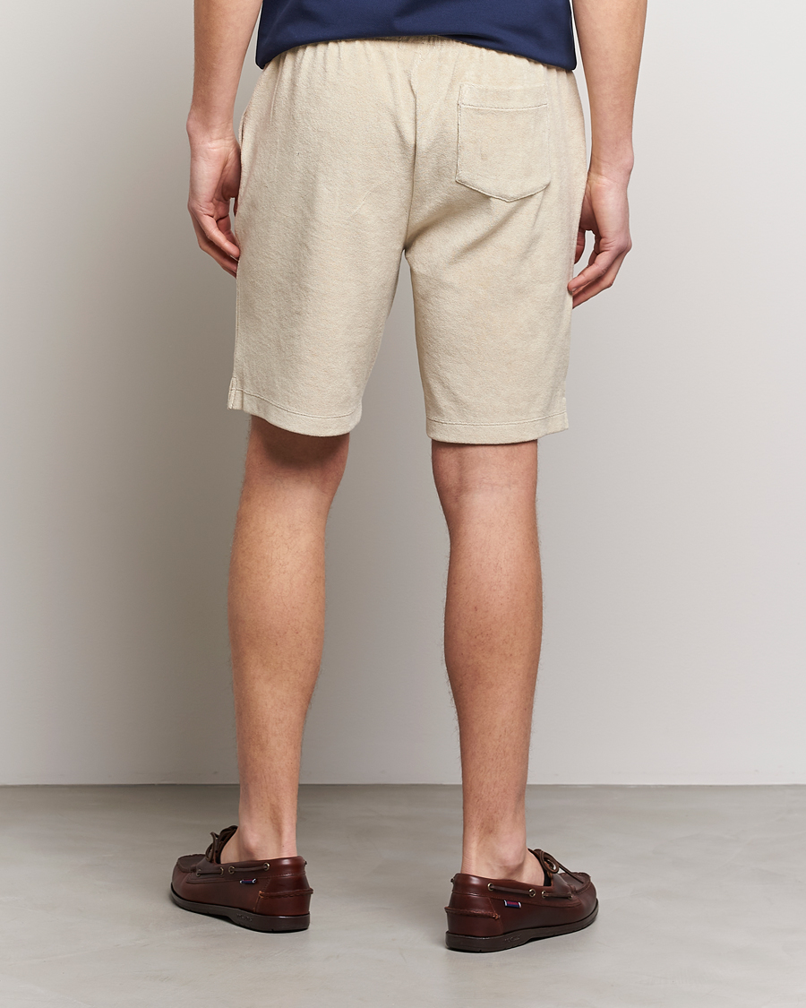 Uomini | Pantaloncini | Polo Ralph Lauren | Cotton Terry Drawstring Shorts Spring Beige