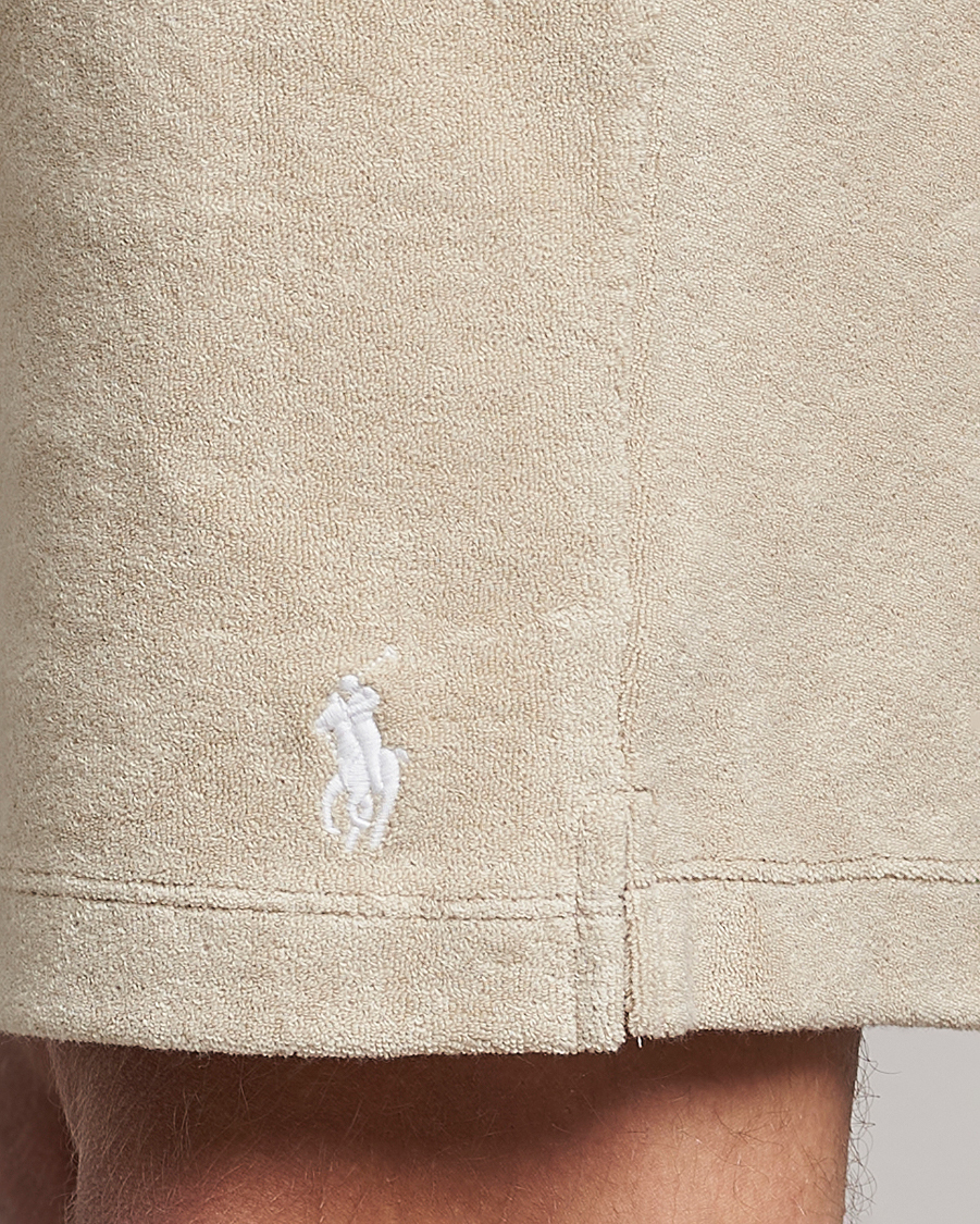 Uomini | Pantaloncini | Polo Ralph Lauren | Cotton Terry Drawstring Shorts Spring Beige