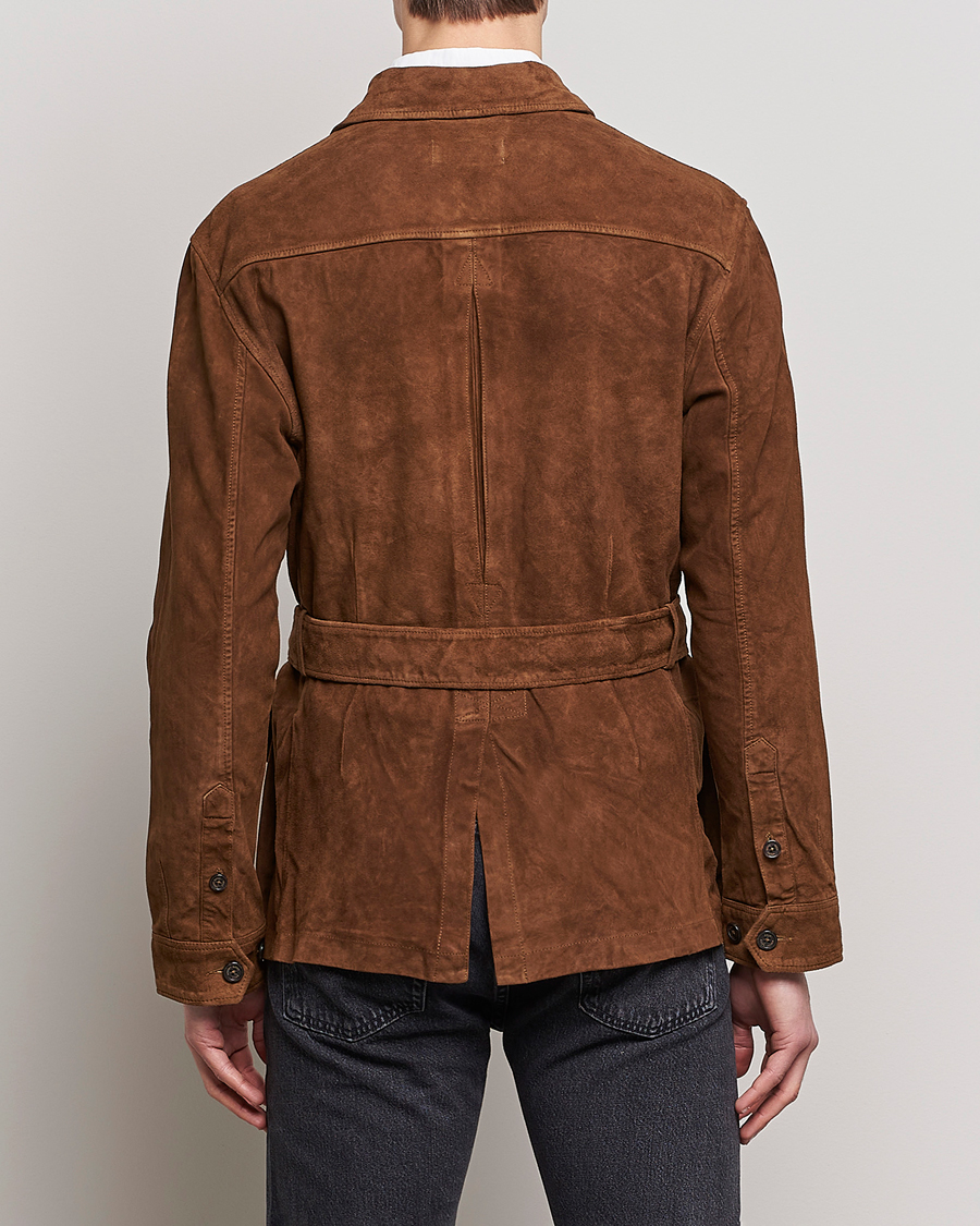 Uomini | Giacche | Polo Ralph Lauren | Safari Suede Field Jacket Smith Brown