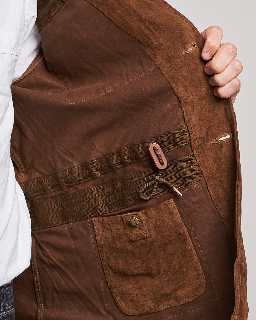 Uomini | Giacche | Polo Ralph Lauren | Safari Suede Field Jacket Smith Brown