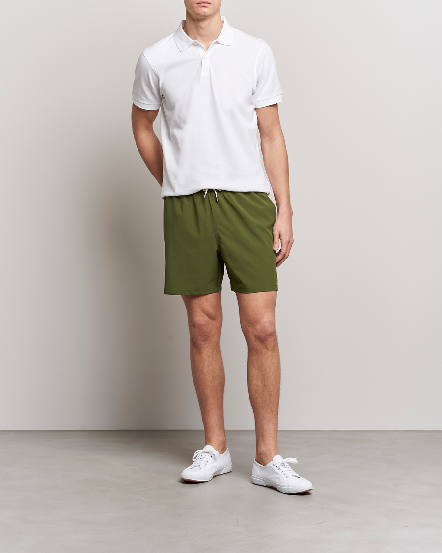 Uomini | Costumi da bagno | Polo Ralph Lauren | Recyceled Traveler Boxer Swimshorts Supply Olive