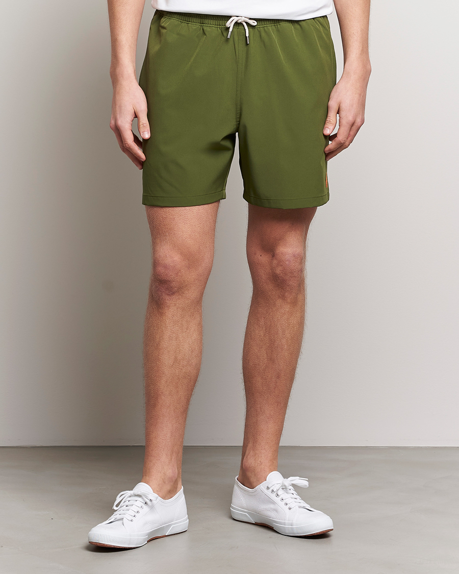 Uomini | Costumi da bagno | Polo Ralph Lauren | Recyceled Traveler Boxer Swimshorts Supply Olive