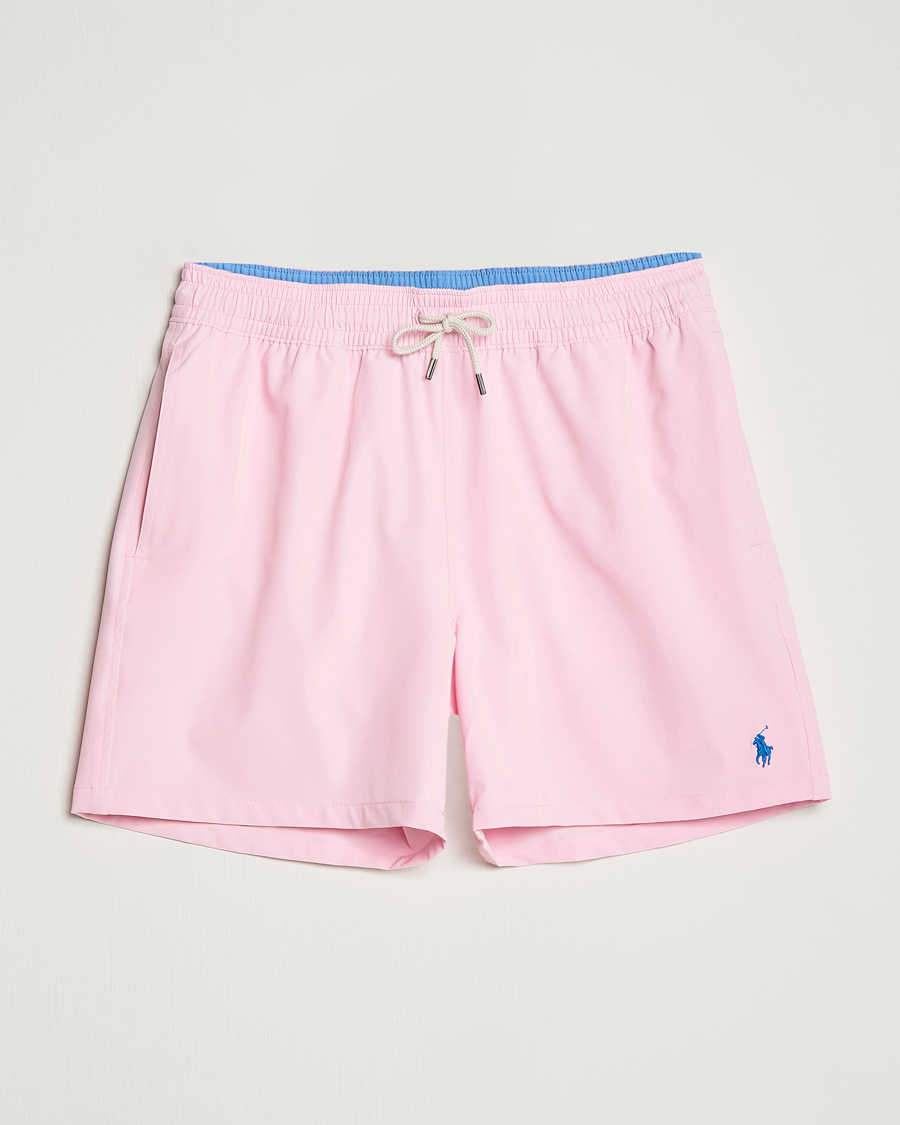 Uomini | Costumi da bagno | Polo Ralph Lauren | Recyceled Traveler Boxer Swimshorts Carmel Pink