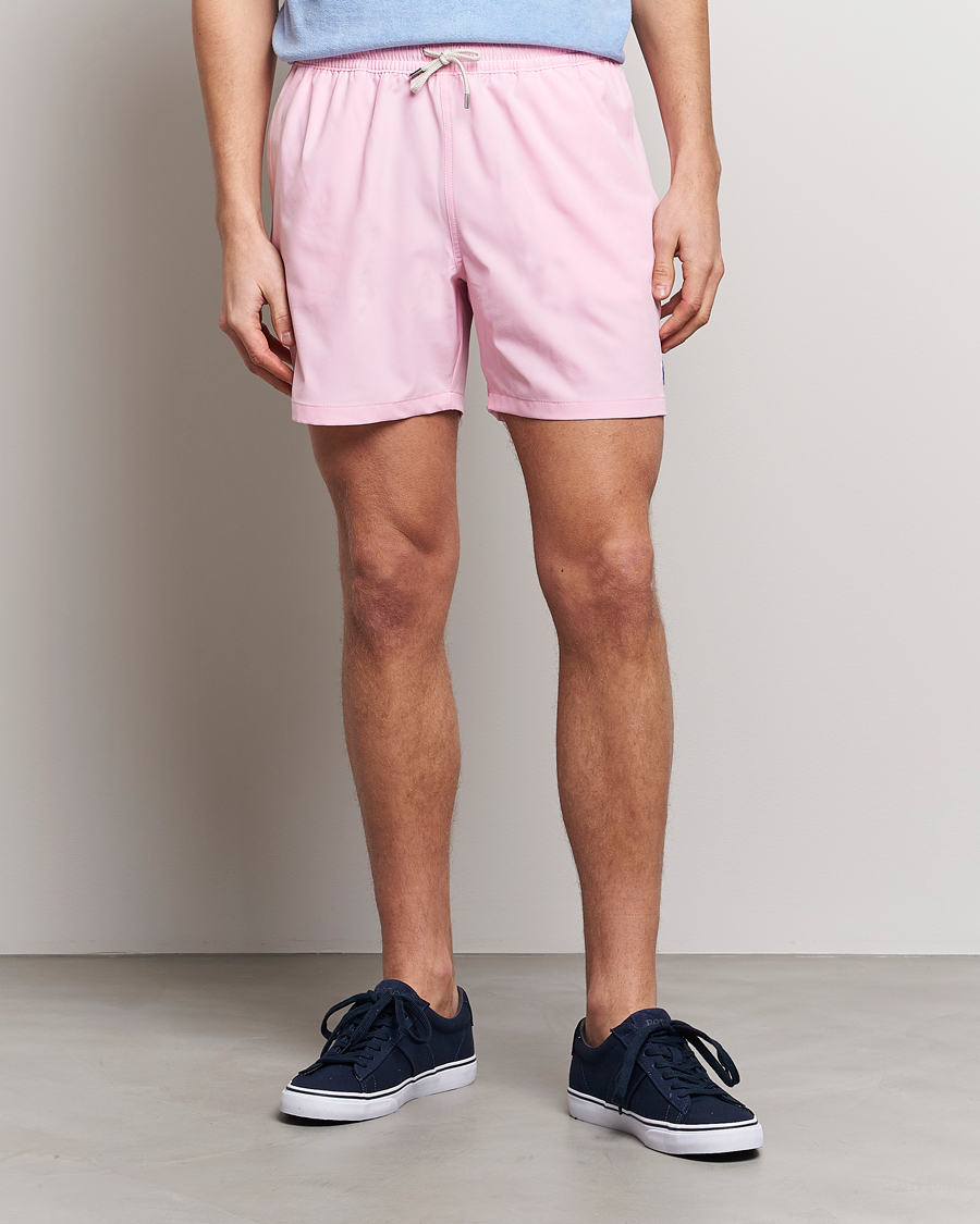 Uomini | Costumi da bagno | Polo Ralph Lauren | Recyceled Traveler Boxer Swimshorts Carmel Pink
