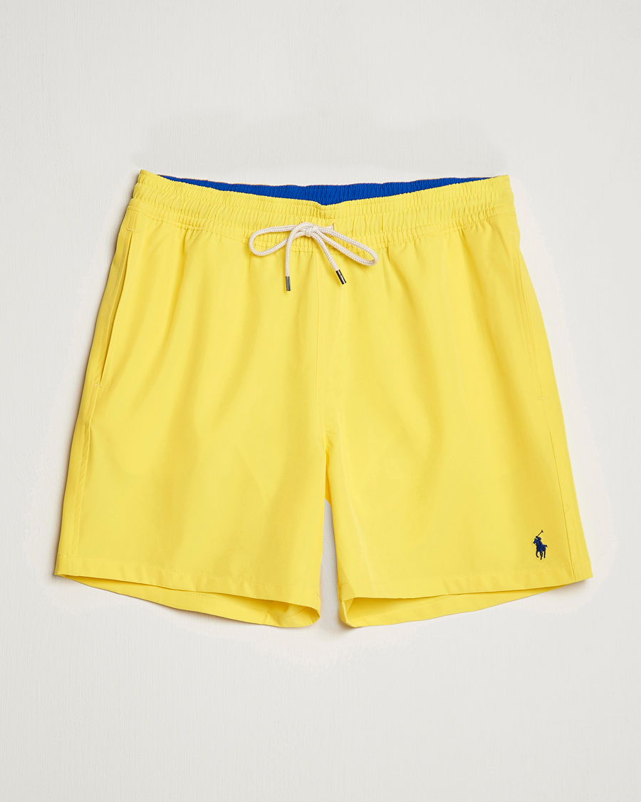 Uomini | Costumi da bagno | Polo Ralph Lauren | Recyceled Traveler Boxer Swimshorts Lemon Crush