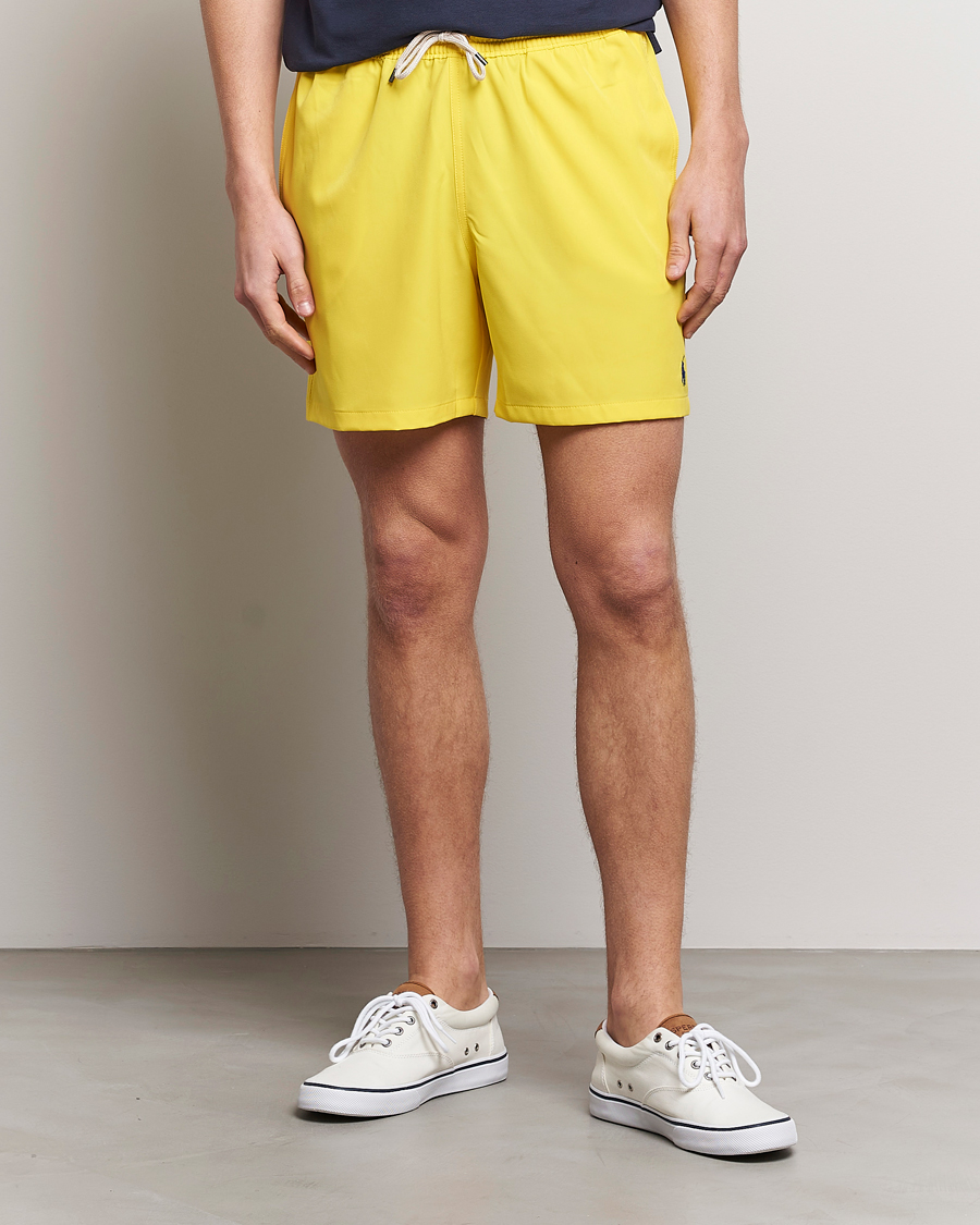 Uomini | Costumi da bagno | Polo Ralph Lauren | Recyceled Traveler Boxer Swimshorts Lemon Crush