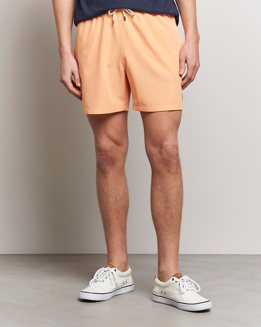 Uomini | Costumi da bagno | Polo Ralph Lauren | Recyceled Traveler Boxer Swimshorts Fair Orange