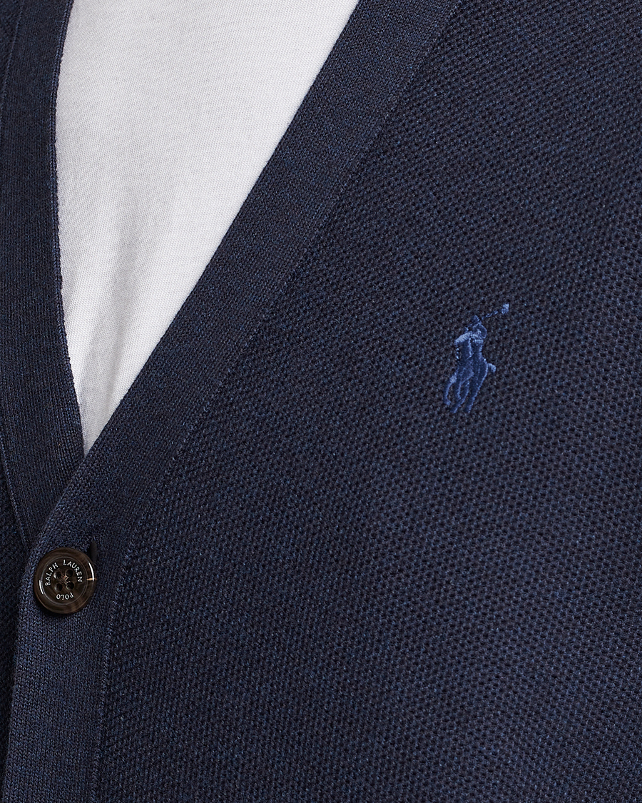 Uomini | Maglieria | Polo Ralph Lauren | Cotton Cardigan Navy Heather