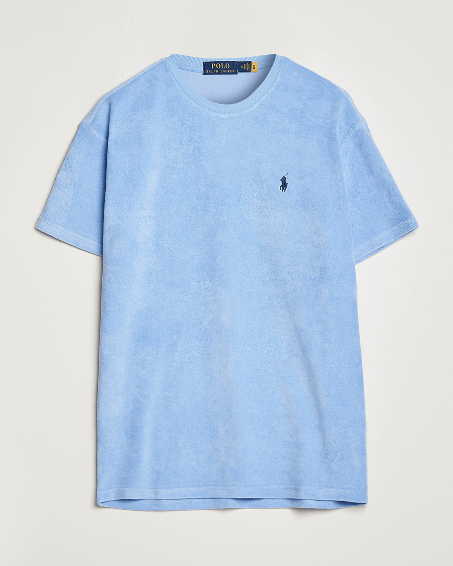 Uomini | T-shirt | Polo Ralph Lauren | Terry Cotton Tee Austin Blue