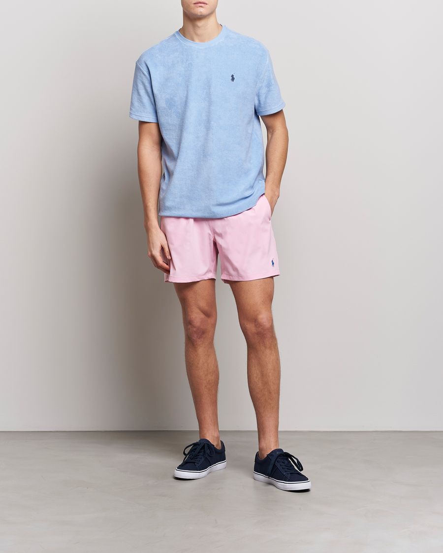 Uomini | T-shirt | Polo Ralph Lauren | Terry Cotton Tee Austin Blue