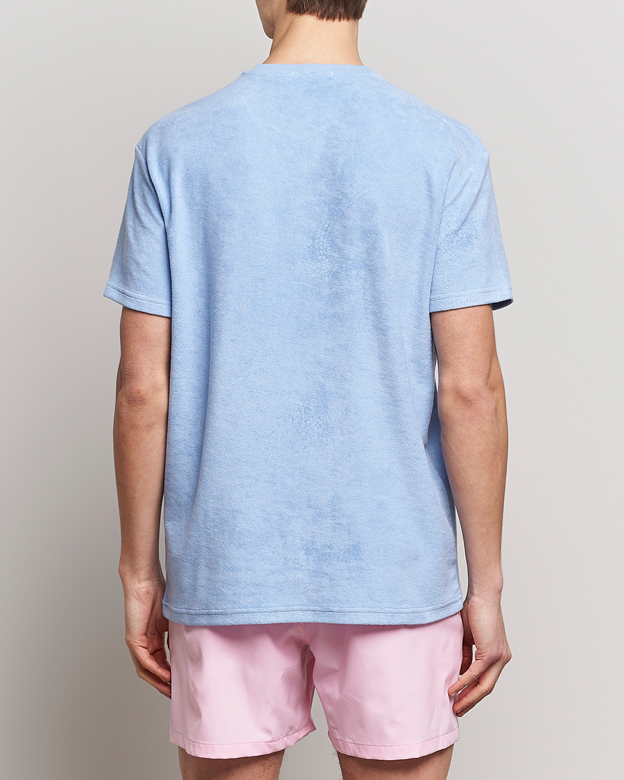 Uomini | T-shirt | Polo Ralph Lauren | Terry Cotton Tee Austin Blue