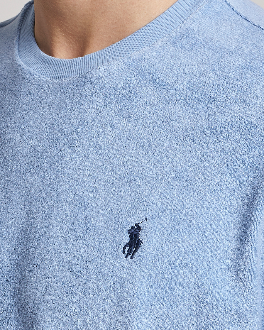Uomini | T-shirt | Polo Ralph Lauren | Terry Cotton Tee Austin Blue