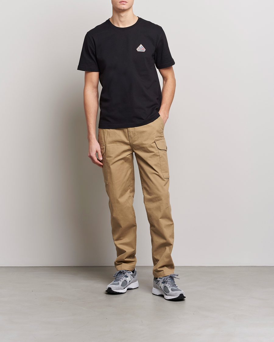 Uomini | T-shirt | Pyrenex | Echo Cotton Logo T-Shirt Black