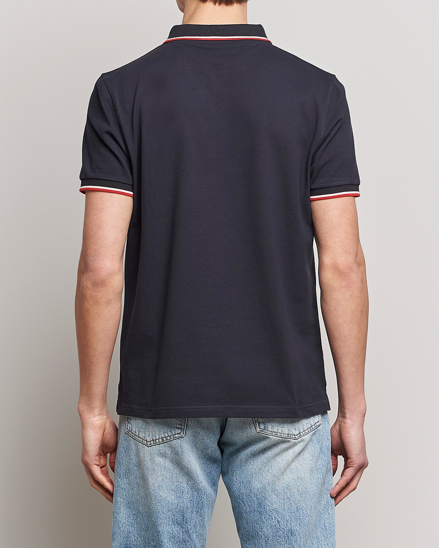 Uomini | Polo | Pyrenex | Leyre Cotton Logo Polo Deep Ink