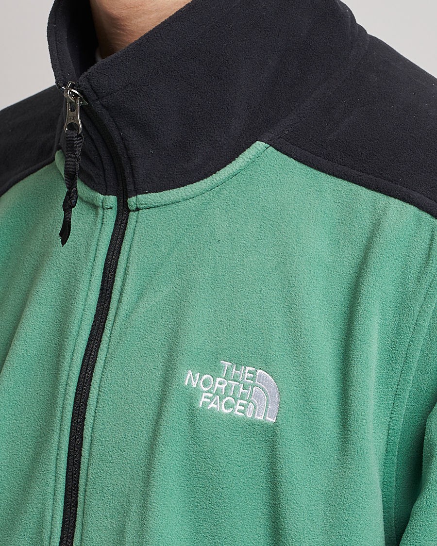 Uomini | Maglieria | The North Face | Polartec Fleece Half Zip Deep Grass Green