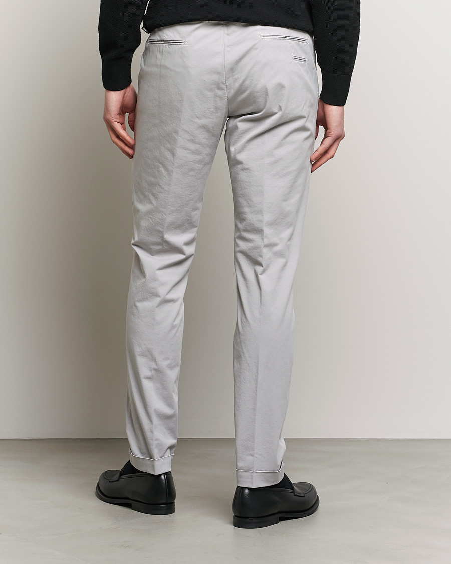 Uomini | Pantaloni | Briglia 1949 | Slim Fit Cotton Chinos Grey
