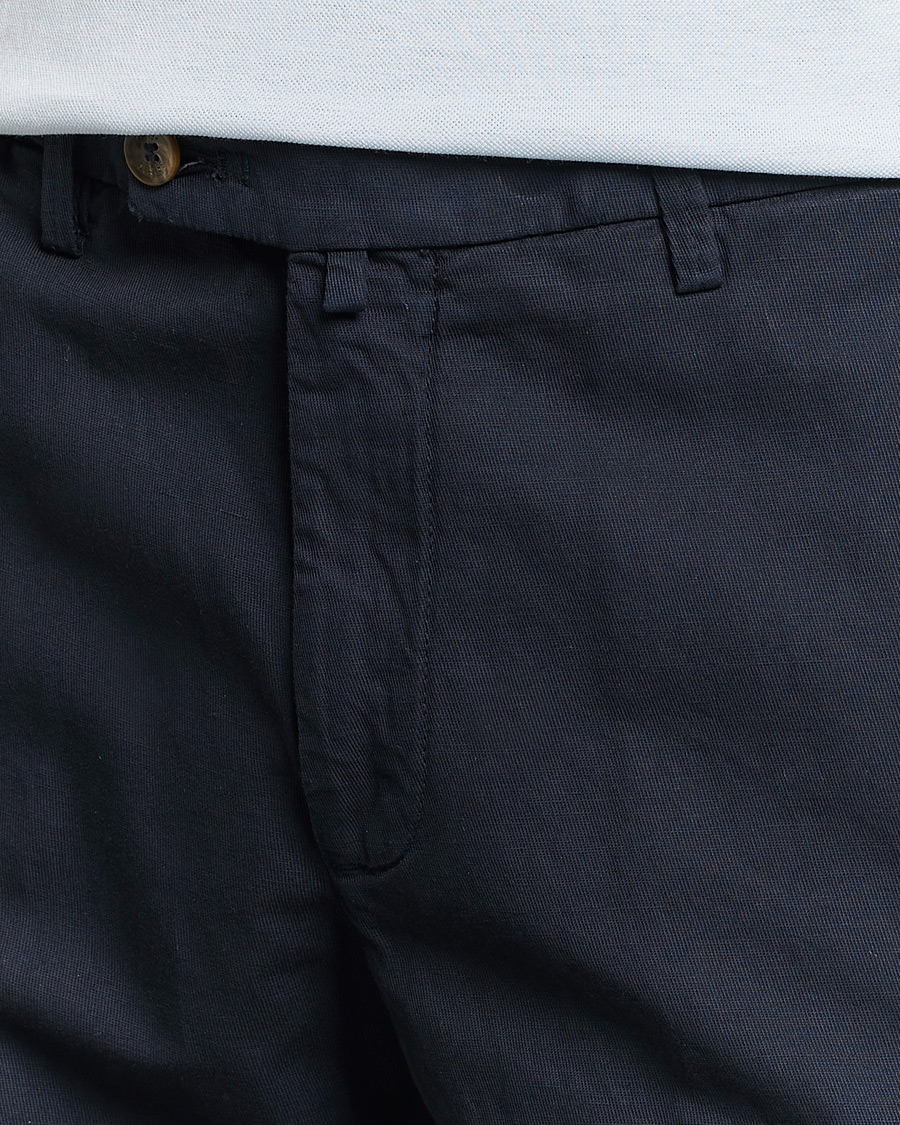 Uomini | Pantaloncini | Briglia 1949 | Linen/Cotton Shorts Navy