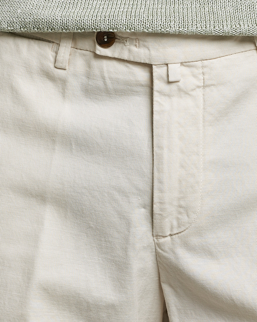 Uomini | Pantaloncini | Briglia 1949 | Linen/Cotton Shorts Cream