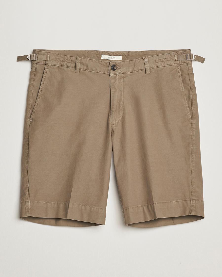 Uomini | Pantaloncini | Briglia 1949 | Upcycled Cotton Shorts Olive