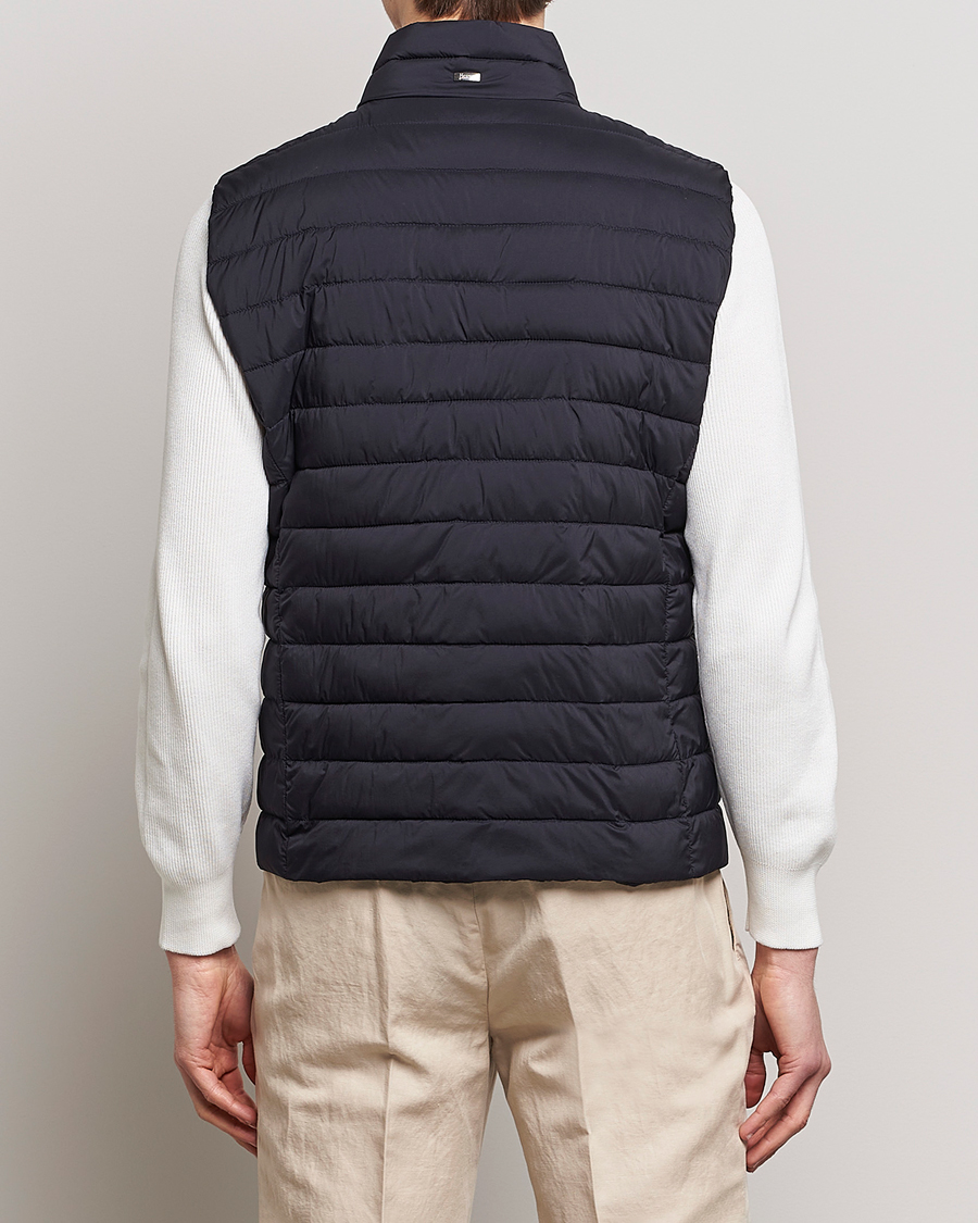 Uomini | Gilet | Herno | Nuage Matt Nylon Vest Midnight