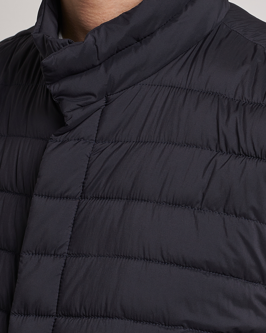 Uomini | Gilet | Herno | Nuage Matt Nylon Vest Midnight