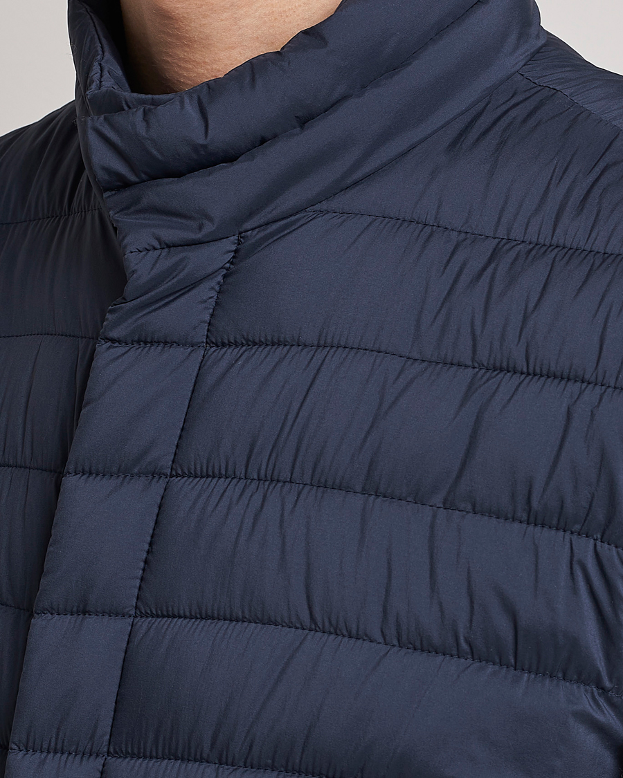 Uomini | Gilet | Herno | Nuage Matt Nylon Vest Navy