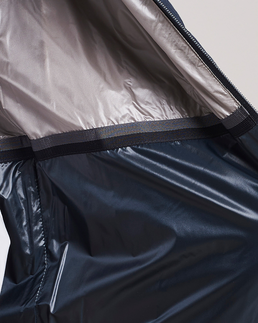 Uomini | Gilet | Herno | Padded Linen Vest Navy