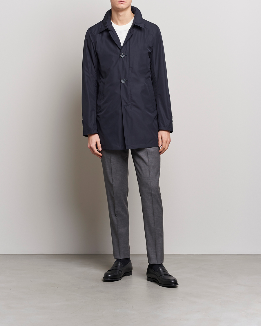 Uomini | Giacche | Herno | Nylon Coat Navy