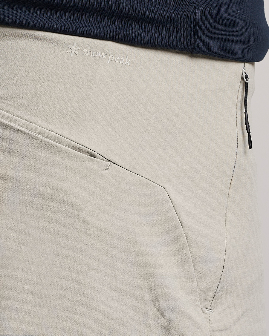 Uomini | Pantaloncini | Snow Peak | Active Comfort Shorts Beige