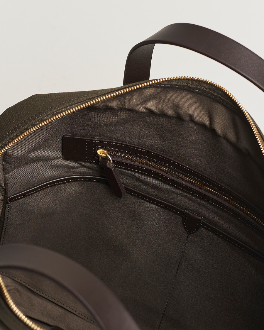 Uomini | Borse | Mismo | M/S Aspire Briefcase Army/Dark Brown