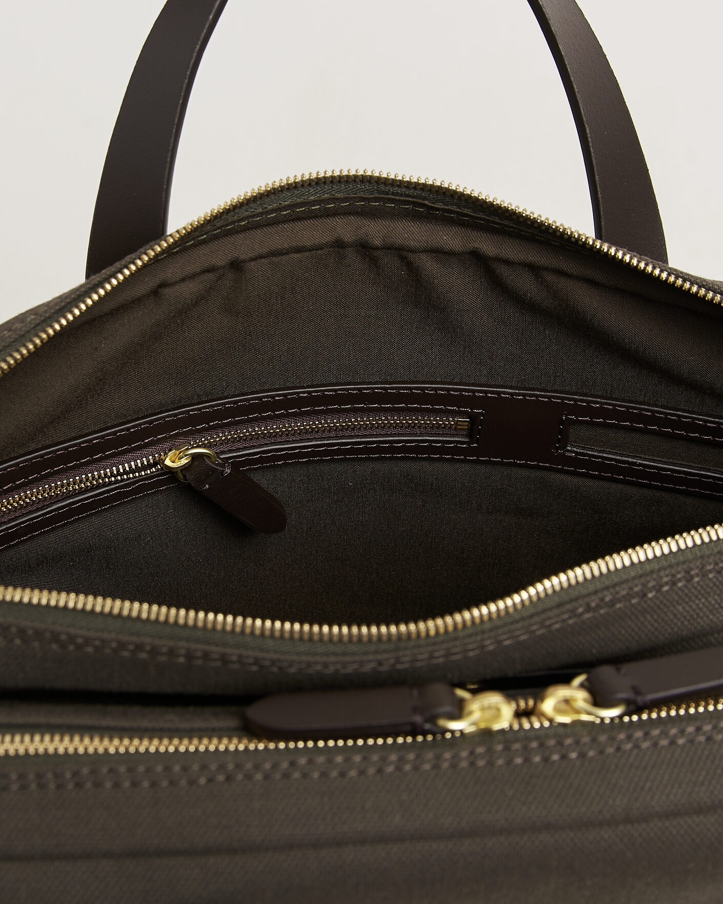 Uomini | Borse | Mismo | MismoM/S Endeavour BriefcaseArmy/Dark Brown