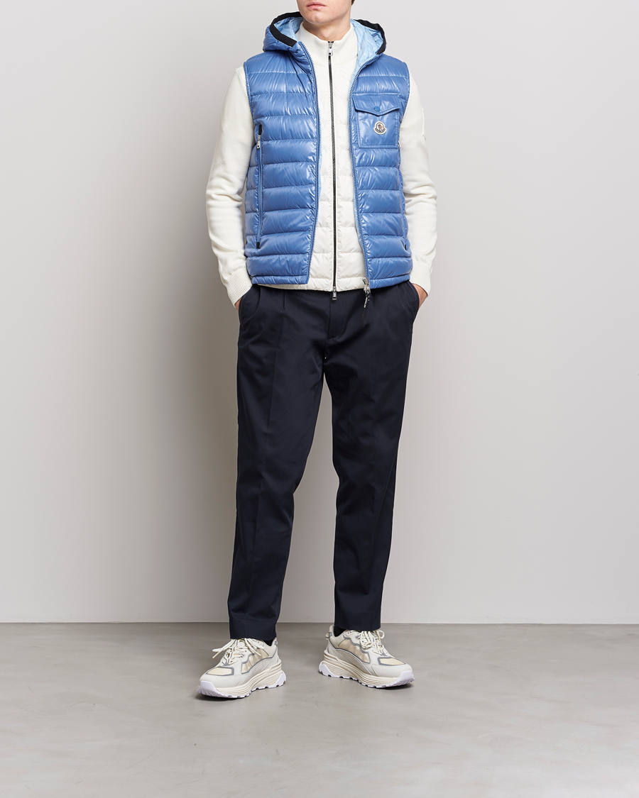Uomini | Gilet | Moncler | Ragot Down Vest Light Blue