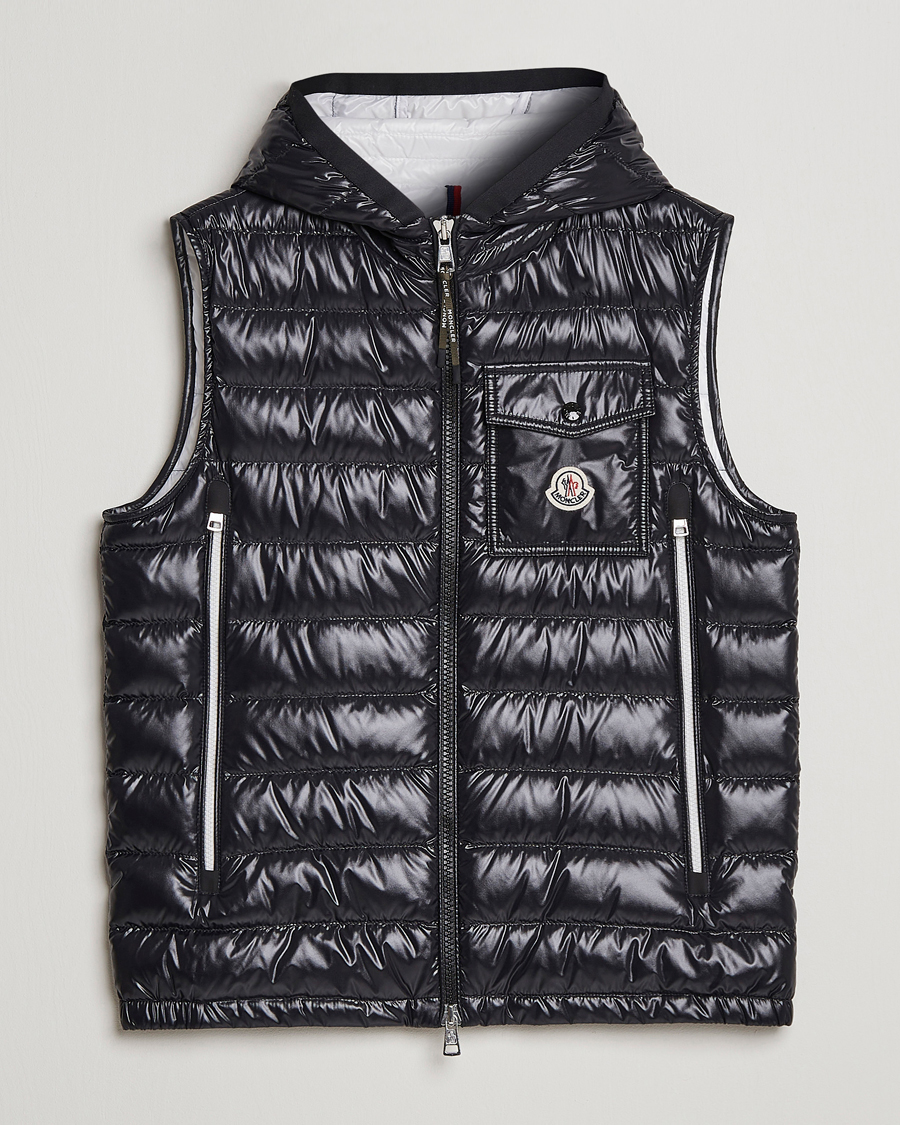Uomini | Gilet | Moncler | Ragot Down Vest Black