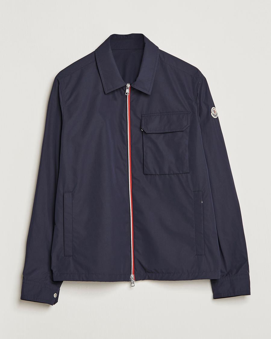 Uomini | Giacche | Moncler | Epte Nylon Shirt Jacket Navy