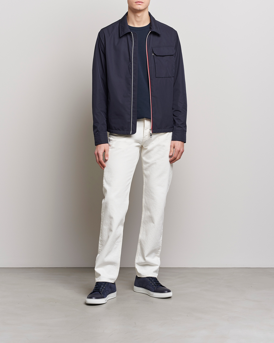 Uomini | Giacche | Moncler | Epte Nylon Shirt Jacket Navy