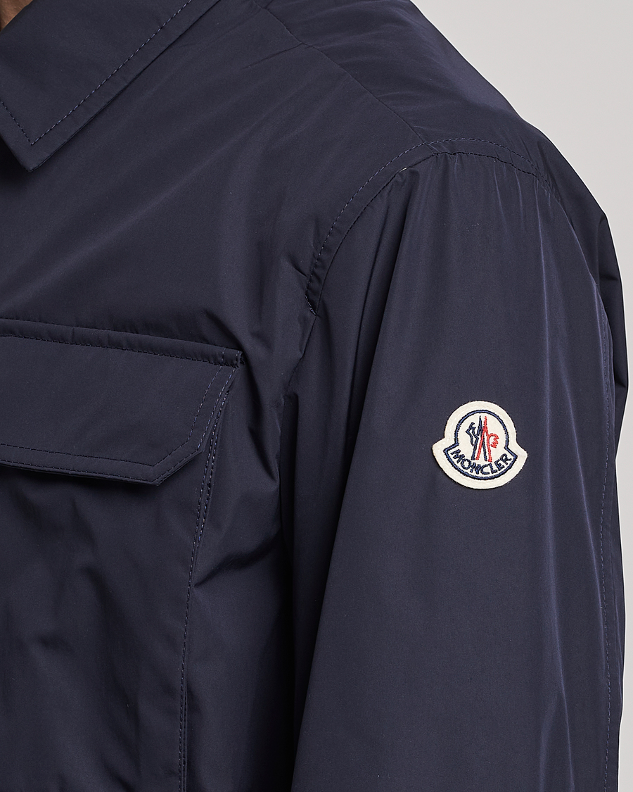 Uomini | Giacche | Moncler | Epte Nylon Shirt Jacket Navy
