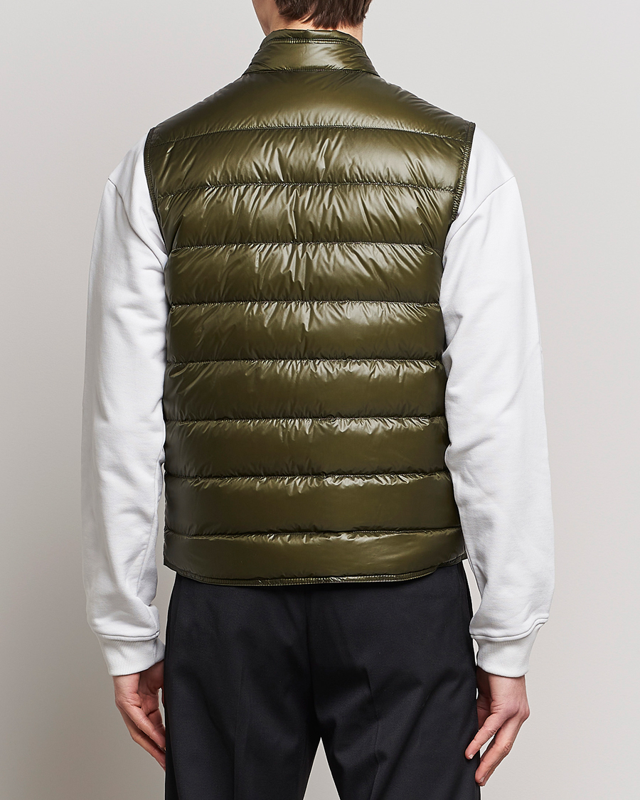 Uomini | Gilet | Moncler | Gui Down Vest Military Green