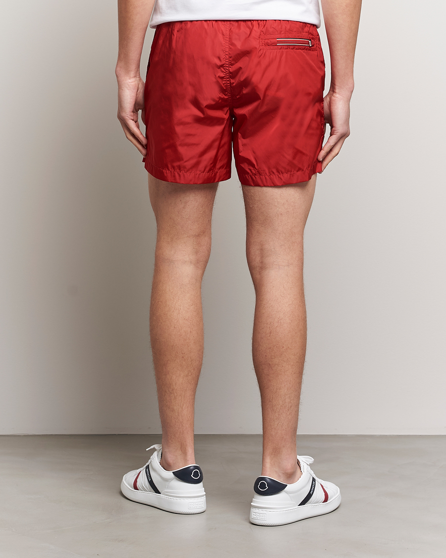 Uomini | Costumi da bagno | Moncler | Nylon Swim Trunks Red