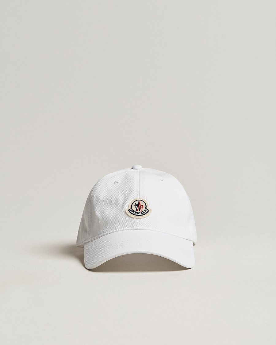 Uomini | Moncler Baseball Cap White | Moncler | Baseball Cap White