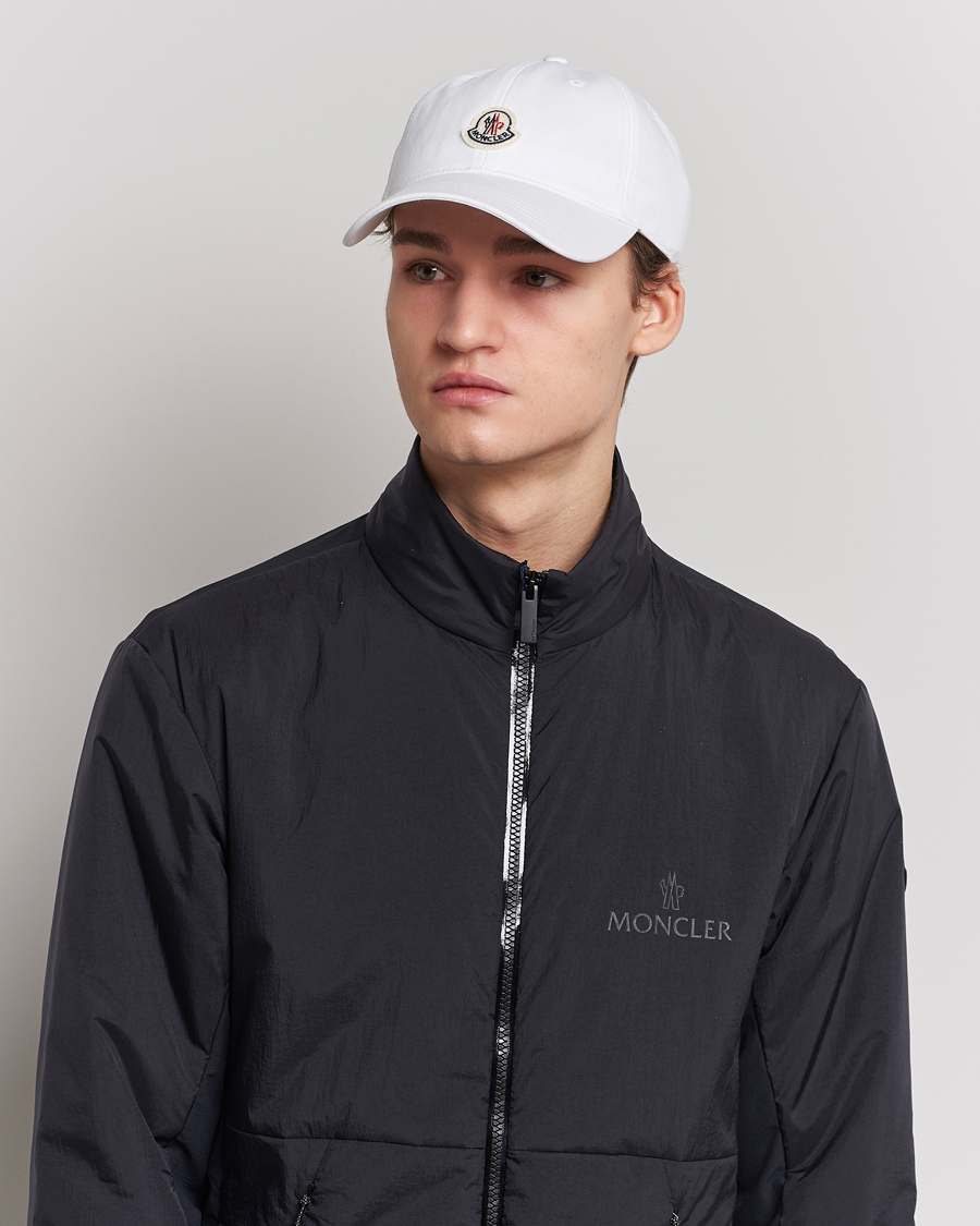 Uomini | Moncler Baseball Cap White | Moncler | Baseball Cap White