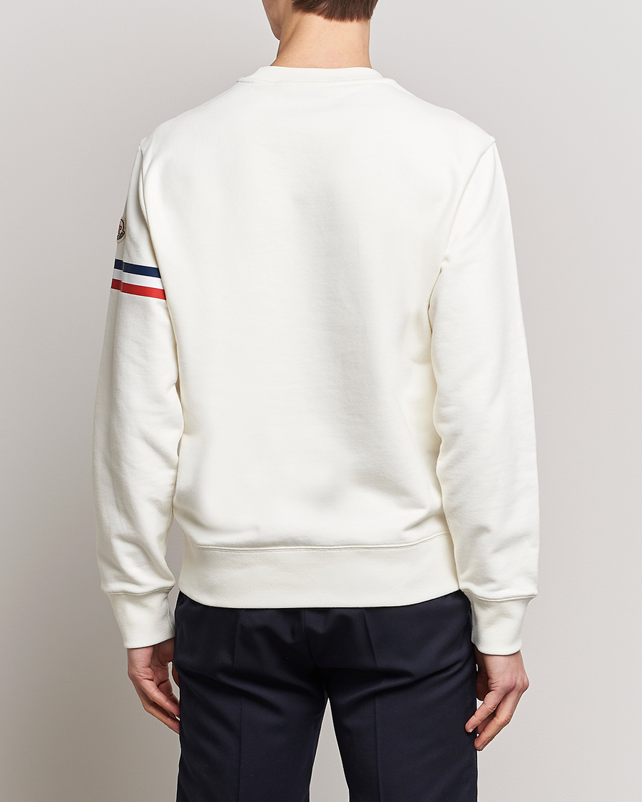 Uomini | Maglieria | Moncler | Armband Logo Sweatshirt White