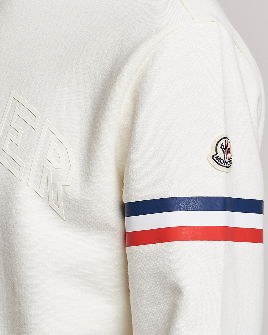 Uomini | Maglieria | Moncler | Armband Logo Sweatshirt White